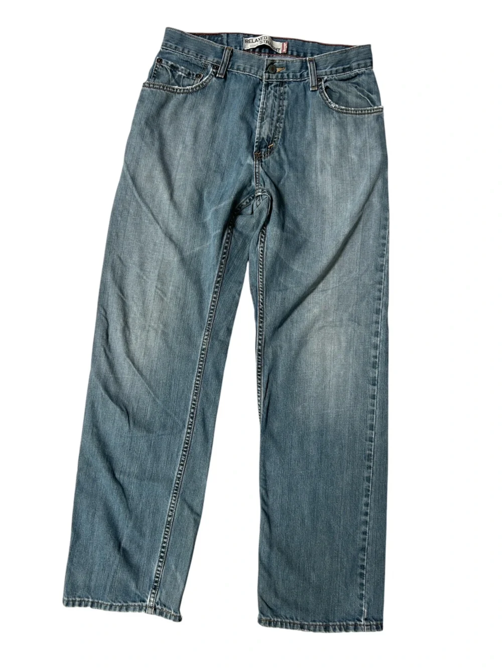 Y2K Levi's 559 Men's Baggy Light Wash Relaxed Jeans 30x32